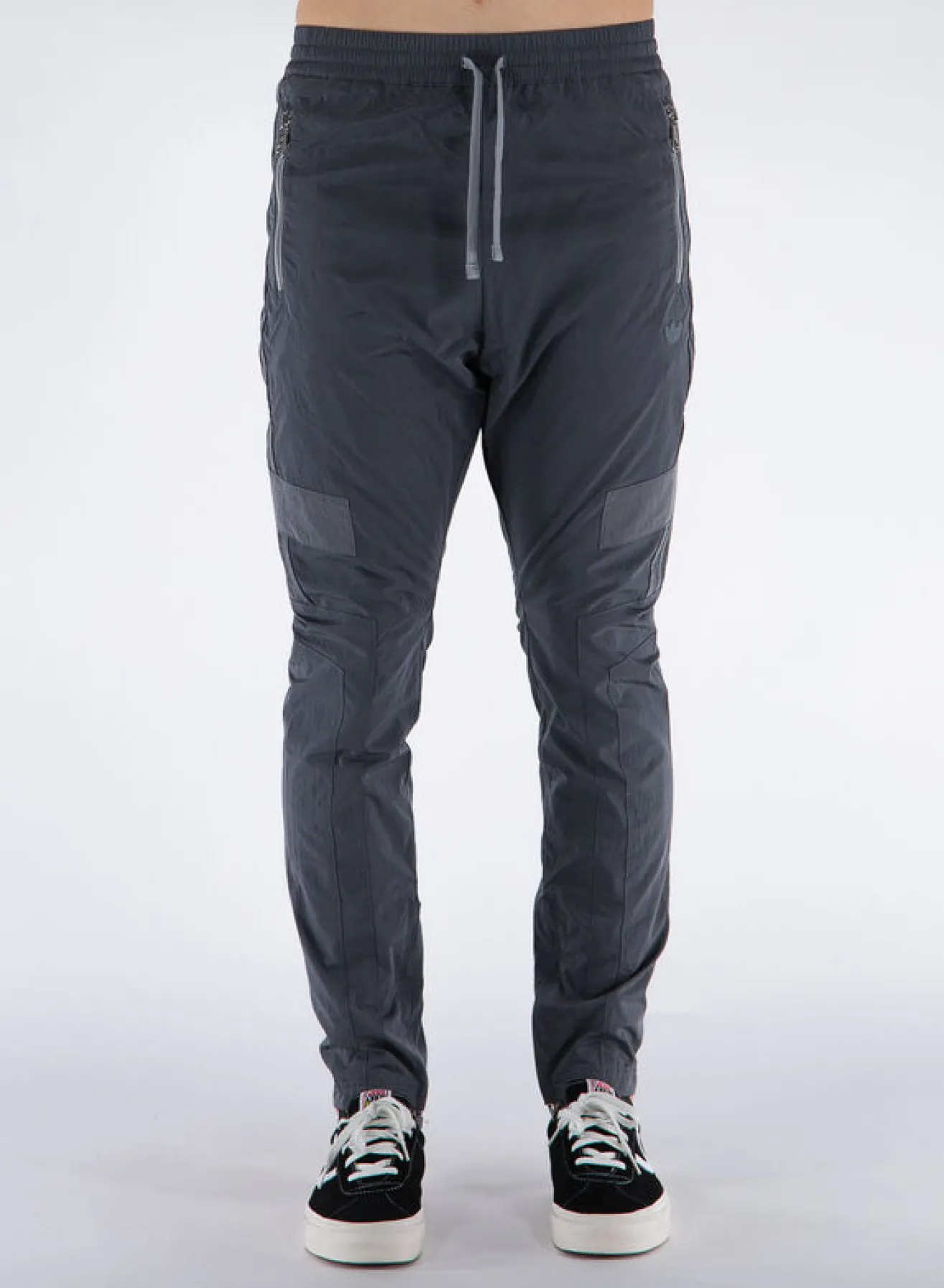 ADIDAS Pantaloni<PANTALONE TRACK PANTS BLUE VERSION SILVER Grigio