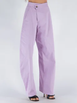 JW ANDERSON Pantaloni<PANTALONE TWISTED Viola