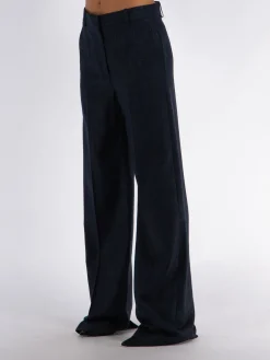 STELLA MCCARTNEY Pantaloni<PANTALONE WIDE LEG Blu