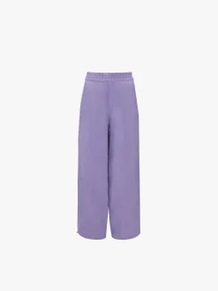 JW ANDERSON Pantaloni<PANTALONE WIDE LEG Viola