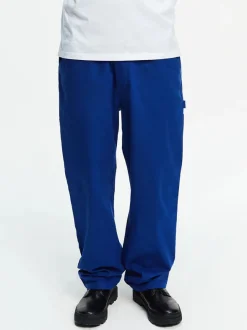 POP TRADING COMPANY Pantaloni<PANTALONE WORKER Blu