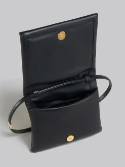 MARNI Pochette<POCHETTE PRISMA IN PELLE Nero