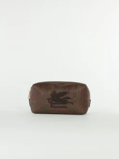 ETRO Borse|Pochette<POCHETTE S ARNICA UNISEX Marrone, Rosso, Verde