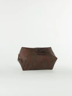ETRO Borse|Pochette<POCHETTE S ARNICA UNISEX Marrone, Rosso, Verde