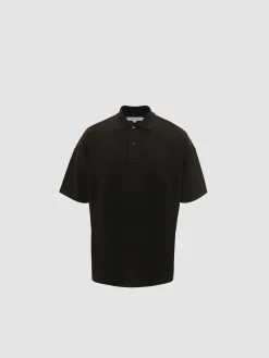 JW ANDERSON Polo<POLO ANCHOR SHORT SLEEVE Marrone