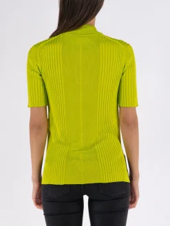 JIL SANDER Polo<POLO IN MAGLIA Giallo