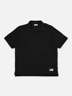 UNIVERSAL WORKS Polo<POLO VACANTION Nero