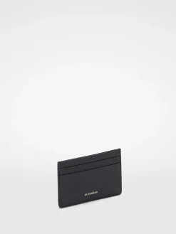 JIL SANDER Portafogli<PORTACARTE Nero
