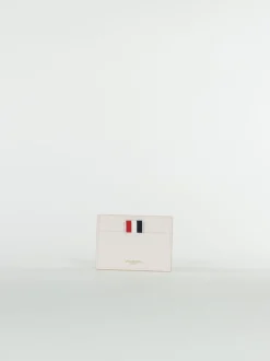 THOM BROWNE Portafogli<PORTACARTE DOUBLE SIDED Rosa