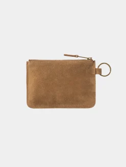 CARHARTT WIP Portafogli|Portafogli<PORTAFIGLIO ARTIFICIAL SUEDE ZIP UNISEX Marrone
