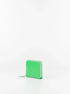 COMME DES GARCONS WALLET Portafogli<PORTAFOGLI WALLET CLASSIC Verde, Lime