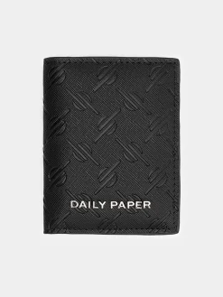 DAILY PAPER Portafogli<PORTAFOGLIO KIDIS MONOGRAM Nero
