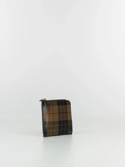 COMME DES GARCONS WALLET Portafogli|Portafogli<PORTAFOGLIO WALLET LENTICULAR TARTAN Giallo, Grigio