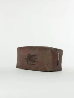 ETRO Borse|Pochette<POUCH M ARNICA Marrone, Rosso, Verde