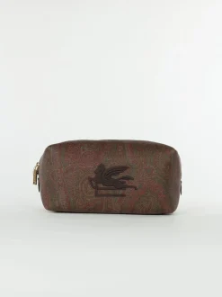 ETRO Borse|Pochette<POUCH M ARNICA Marrone, Rosso, Verde