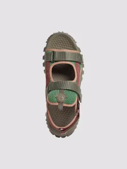 MONCLER Sandali<SANDALO TRAILGRIP VELA Arancione, Marrone, Rosa, Verde