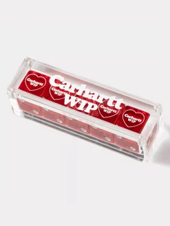 CARHARTT WIP Accessori Decorativi<SET DADI HEART Bianco, Rosso