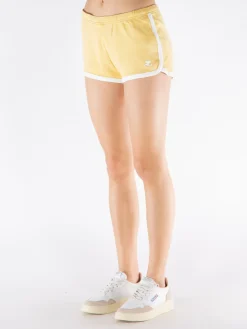 COURREGES Shorts<SHORT CONTRAST Bianco, Giallo
