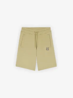 MAISON KITSUNE Shorts<SHORTS BOLD FOX HEAD PATCH Beige