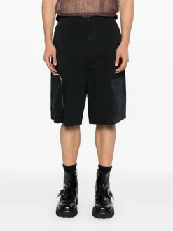 MM6 MAISON MARGIELA Shorts<SHORTS CARGO A VITA MEDIA Nero