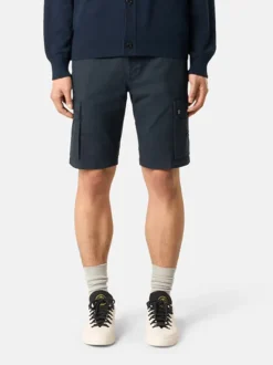 STONE ISLAND Shorts<SHORTS CARGO ORGANIC COTTON FLEECE Blu