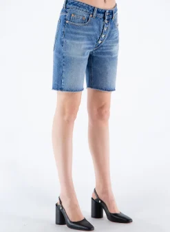 Shorts<SHORTS IN DENIM Azzurro