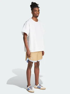 ADIDAS X WALES BONNER Shorts|Shorts<SHORTS NYLON LAYERED WB UNISEX Bianco