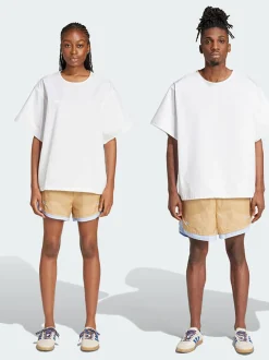 ADIDAS X WALES BONNER Shorts|Shorts<SHORTS NYLON LAYERED WB UNISEX Bianco