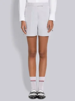 THOM BROWNE Shorts<SHORTS THIGH LENGTH CLASSIC BACK STRAP Grigio
