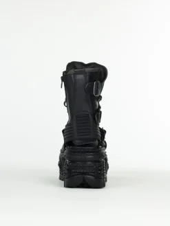 VETEMENTS Stivali|Stivali<STIVALE CHUNKY IN PELLE UNISEX Nero