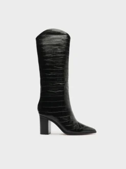 SCHUTZ Stivali<STIVALE CON TACCO Nero