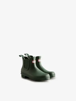 HUNTER Stivali<STIVALE ORIGINAL CHEALSEA Verde