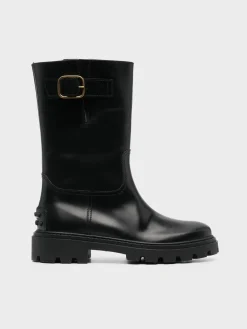 TOD'S Stivali<STIVALETTO GOMMA PESANTE 08J I23 Nero