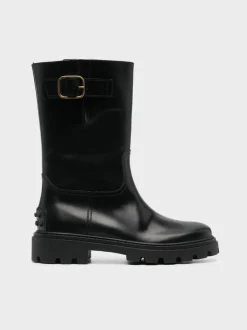 TOD'S Stivali<STIVALETTO GOMMA PESANTE 08J I23 Nero