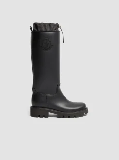 MONCLER Stivali<STIVALI ALTI DA PIOGGIA KICKSTREAM Nero