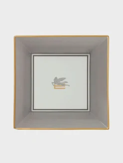 ETRO HOME ACCESSORY Accessori Decorativi<SVUOTATASCHE Bianco, Grigio