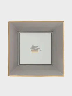 ETRO HOME ACCESSORY Accessori Decorativi<SVUOTATASCHE Bianco, Grigio