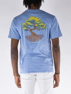 HIKERDELIC T-Shirt<T -SHIRT TRUNK S/S Azzurro, Marrone, Verde