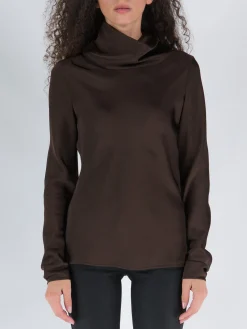 JIL SANDER T-Shirt<T-SHIRT 39 Marrone
