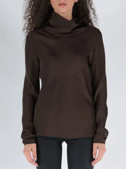 JIL SANDER T-Shirt<T-SHIRT 39 Marrone