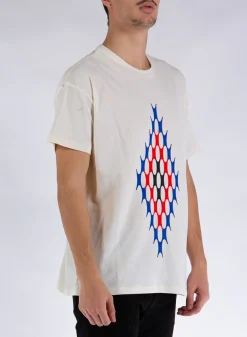 PURPLE DENIM T-Shirt<T-SHIRT ARTIFACT INSIDEOUT Bianco
