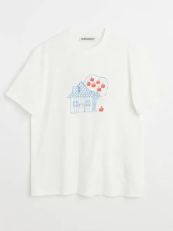OUR LEGACY T-Shirt<T-SHIRT BOX Azzurro, Bianco, Rosso