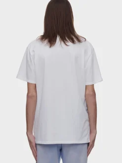 NAHMIAS T-Shirt<T-SHIRT BUNNY Azzurro, Bianco