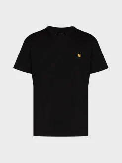 CARHARTT WIP T-Shirt<T-SHIRT CHASE Giallo, Nero