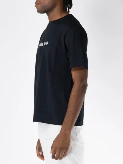 PALM ANGELS T-Shirt<T-SHIRT CLASSIC LOGO Bianco, Nero