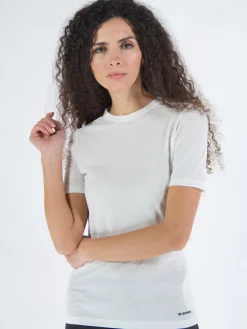 T-Shirt<T-SHIRT CN SS Bianco