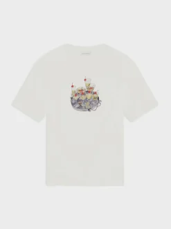 DRÔLE DE MONSIEUR T-Shirt<T-SHIRT COCKTAILS Bianco