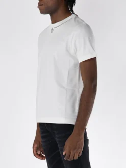 MONCLER GRENOBLE T-Shirt<T-SHIRT CON LOGO Bianco