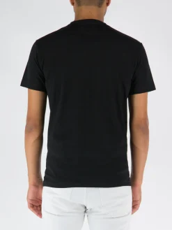 DSQUARED T-Shirt<T-SHIRT CON LOGO Bianco, Nero