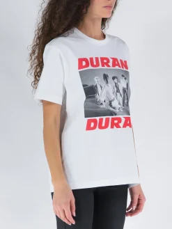 JUNYA WATANABE T-Shirt<T-SHIRT DURAN PRINTED Bianco